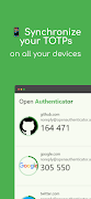Open Authenticator syot layar 2