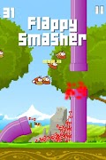 3 Schermata Flappy Smasher - Free Bird Game