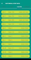 Pedometer step counter,tracker स्क्रीनशॉट 2