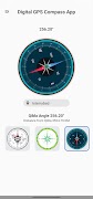 2 Schermata Digital GPS Compass App
