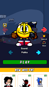FNF Pacman Mod Test Cartaz