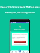 Grade 8 SBAC Math Test & Pract screenshot 4