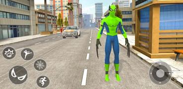 Spider Hero Miami Rope game স্ক্রিনশট 3