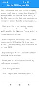 2 Schermata Device SIM Unlock Code