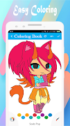 Chibi Coloring Book Screenshot 1