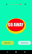 Go Away Button screenshot 1
