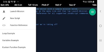 DroneBlocks Code syot layar 1