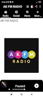 AK FM RADIO 스크린샷 1