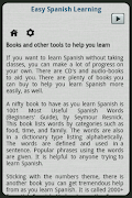 Easy Spanish Learning Screenshot 2