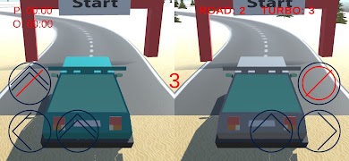 1 Schermata Rally: Computer opponent