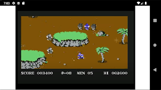 Commando C64 captura de pantalla 2