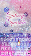 Galaxysparkle1 Tema Papan Keku syot layar 1