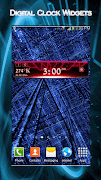 Dijital Saat Widget Ekran Görüntüsü 3
