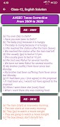 برنامه‌نما Class12 HS English Solutions عکس از صفحه