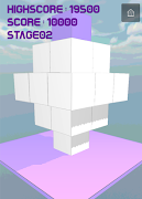 ブロックタワー崩し スクリーンショット 2