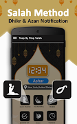 Step by Step Salat - with Prayer times & Dhikr screenshot 7