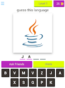 7 Schermata Programming Quiz Logos : Guess these languages
