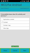 MCQ For Android Programming captura de pantalla 1