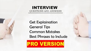 Interview Question and Answers  Pro version plakat
