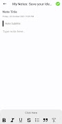 My Notes: Save Your Ideas ảnh chụp màn hình 2