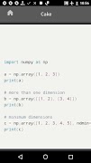 Python Numpy স্ক্রিনশট 1
