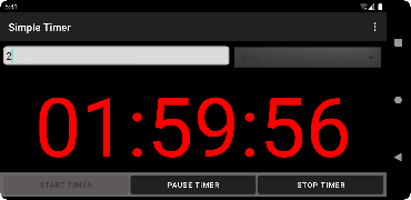 Simple Stopwatch and Timer скриншот 3