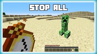 Stop Time Mod for Minecraft imagem de tela 1
