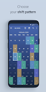 Calendário turnos de trabalho imagem de tela 1