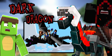 Dunkler Drache-Mod Plakat