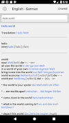 German Dictionary स्क्रीनशॉट 1