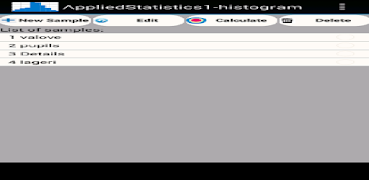 Applied Statistics-histograms ポスター
