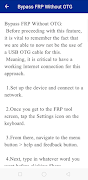 Guide for android FRP bypass screenshot 2