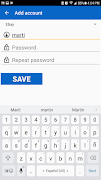 برنامه‌نما Password Saver عکس از صفحه