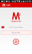 پوستر mReporter Daily Reporting App