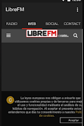 برنامه‌نما Libre FM عکس از صفحه