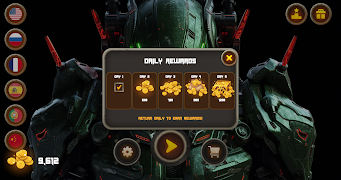 Alien Hunters : Robot syot layar 1