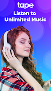 TAPE : Music Listen & Download स्क्रीनशॉट 5