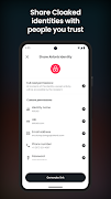 6 Schermata Cloaked: Protect your privacy