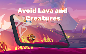 Volcano Digger-poster