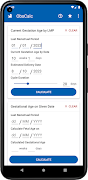 OBS Calc -Pregnancy Calculator اسکرین شاٹ 2