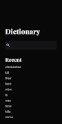 Dictionary capture d'écran 1