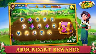 Solitaire-Secret Garden screenshot 3