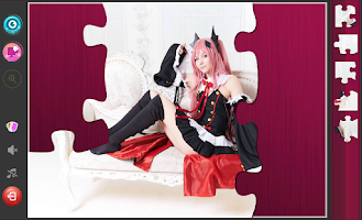 Anime Cosplay - Jigsaw Puzzle capture d'écran 2