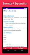 Learn CSS Tutorial Offline ภาพหน้าจอ 2