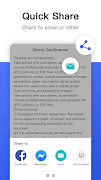 Simple CamScanner-Camera Scanner To Pdf screenshot 4