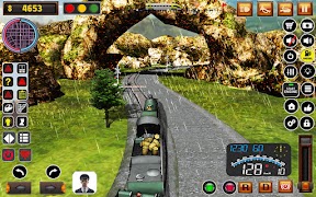 Uphill Train Simulator Game. screenshot 4