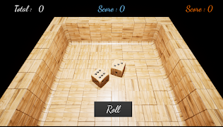 Simple 3D Dice Affiche