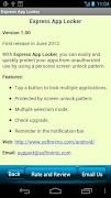 برنامه‌نما Express App Locker Free عکس از صفحه