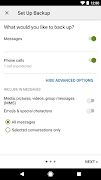 SMS Backup & Restore syot layar 3