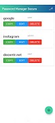 Password Manager Secure Ekran Görüntüsü 2